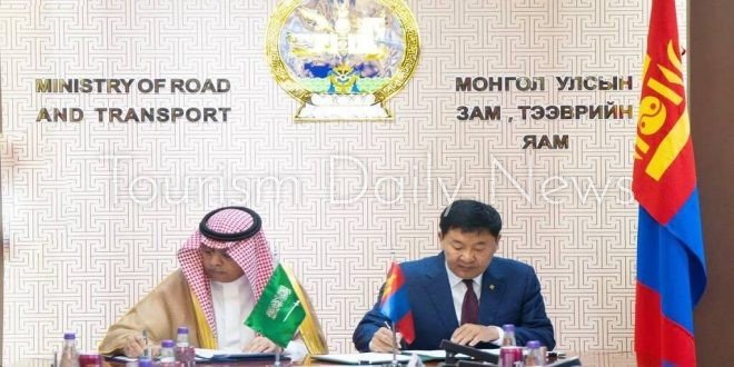 السعودية-ومنغوليا-توقعان-اتفاقية-بمجال-النقل-الجوي