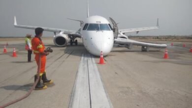 طائرة-ليبية-تنهي-رحلة-صعبة-بعد-فقدان-عجلة-خلفية.-ماذا-حدث-لها؟