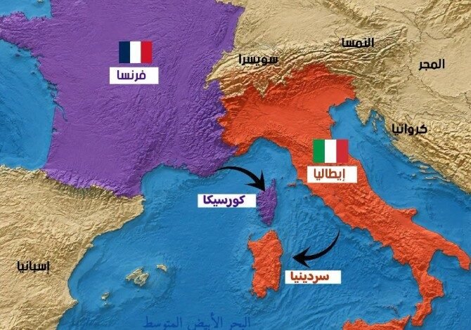 جزيرتان-في-البحر-المتوسط-تحملان-تاريخ-نابليون-وحضارة-النوراغي-داخل-موقع-واحد