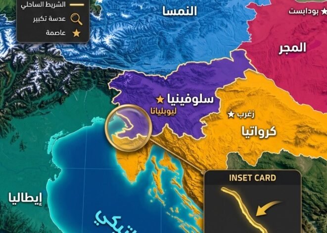 4-حدود-برية-وساحل-واحد-يرسمان-خريطة-سلوفينيا-في-أوروبا