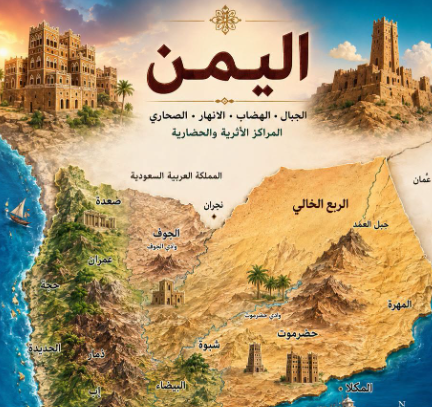 لماذا-تبدو-خريطة-اليمن-مختلفة-عند-النظر-إلى-طبيعتها-وتاريخها
