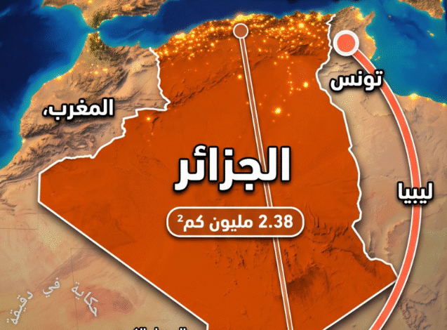 مساحة-الجزائر-تكشف-سرًا-جغرافيًا-محيرًا-وراء-تجمع-السكان-في-الشمال