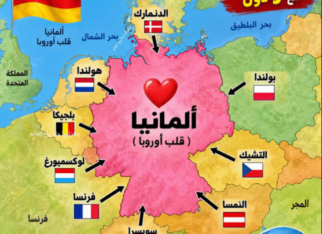 ألمانيا-ليست-محاطة-بالبحار.-9-دول-ترسم-حدودها-البرية-في-قلب-أوروبا